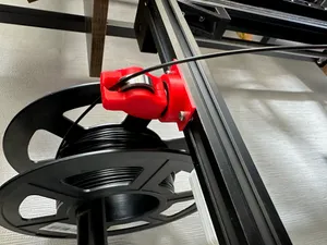 Filament guide for 2020 extrusion