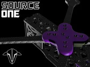 Bottom bumper - TBS Source One V4 frame