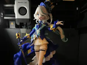 Furina Genshin Impact statue/miniature precolored
