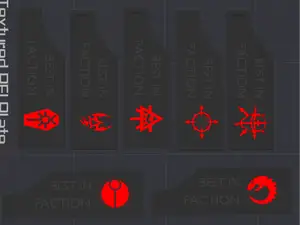 Combat guages 3" with factions