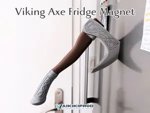 Viking Axe Fridge Magnet