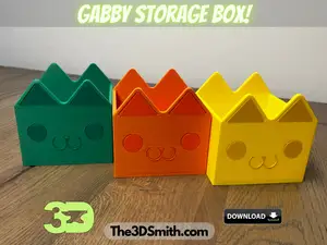 Gabby Dollhouse Storage Box