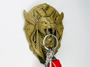 Sphynx Egyptian cat wall key organizer