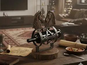 Weinflaschenhalter von Rohan - Der Herr der Ringe