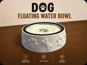 Dog Floating Water Bowl