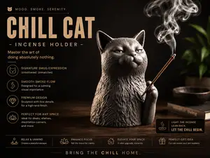 Chill Cat – Incense Holder