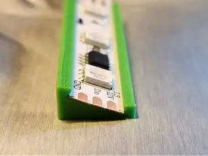 Simple shelf Led profile - 20° angle - slide in.