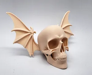 Bat-Wing Skull