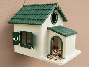 Modern Birdhouse - Bird Feeder (Movable Windows)