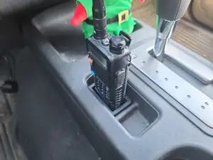 Baofeng UV5R Center Console Mount Xterra