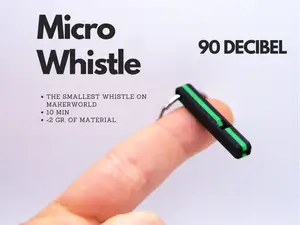 Micro Whistle - The Smallest 3D Whistle