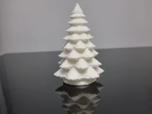 Snowy Serenity Tree