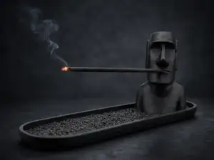 Moai Incense Holder – Easter Island Statue