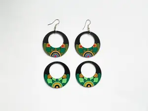 Colorful earrings