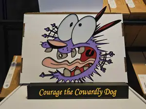 Courage the Cowardly dog Display!