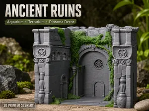 Ancient Ruins Aquarium & Terrarium Decoration