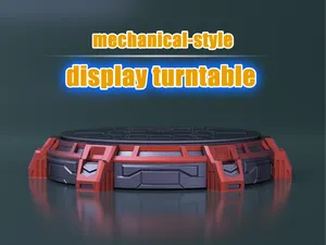 Mechanical-style Display Turntable