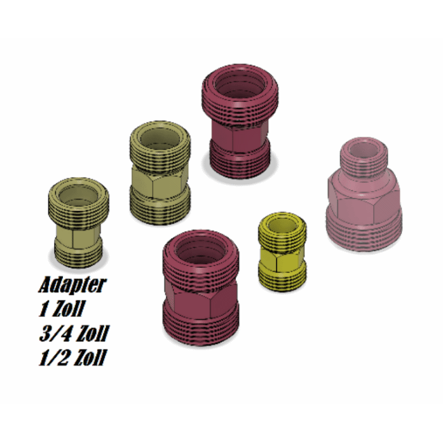 Zoll Gewinde Adapter