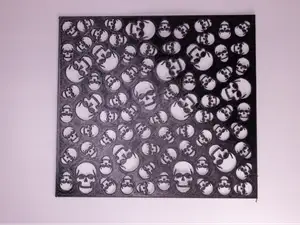 Skull Stencil