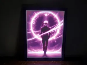 Gojo Infinity Aura Lithophane for CMYK LED Board