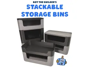 Stackable Storage Bins | Bot the Builder