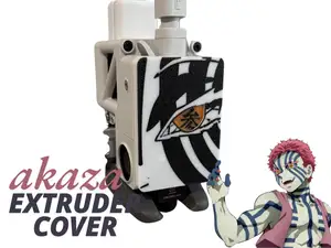 Demon Slayer - Akaza A1/A1 mini Extruder Cover