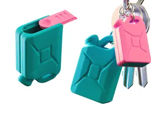 Jerry Can Fuel Keychain Container