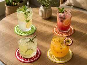Lemon coaster summer time