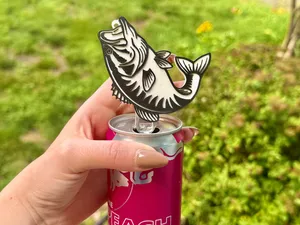 Bass Fish Can Tab Opener