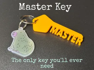 Master Key Keyring, Funny Prank Gift