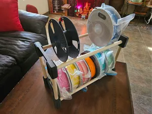 Modular Filament Rack - Wheels