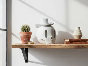 Skull - Cowboy Hat