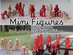 Mini figures 3rd series - Sport edition