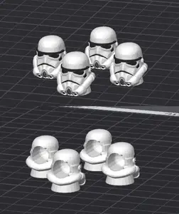 Stormtrooper Tire Valve Stem Cap - Horizontal