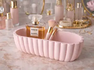 Decorative Scalloped Vanity Tray - Classic