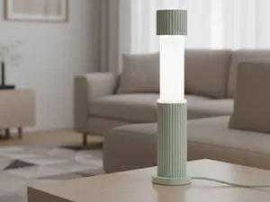 Retractable lamp