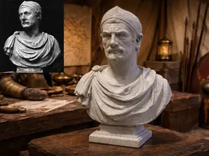 Hannibal Barca Bust