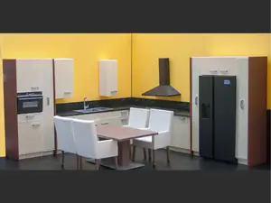 Miniature Modular Kitchen / dollhouse, scale 1:12