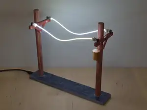 Utility Power Pole Desk Lamp