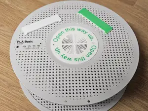 Bambu Spool Flanged Desiccant Silica Container