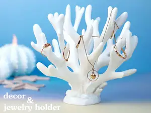 Coral Decor & Jewelry Holder
