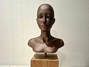 Brigitte – Bust of Ideal Proportions (AI Sculpted)