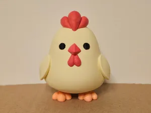 Chicken toy for painting