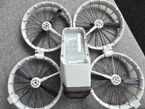 Dji flip Shock Absorption and antifolding brackets