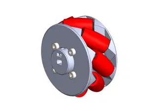 Mechanum wheels 60mm and 90mm base diameter