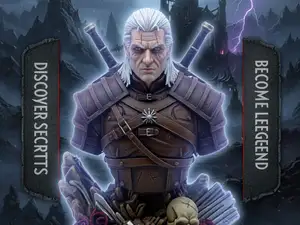 Geralt of Rivia Bust - The Witcher Legend!