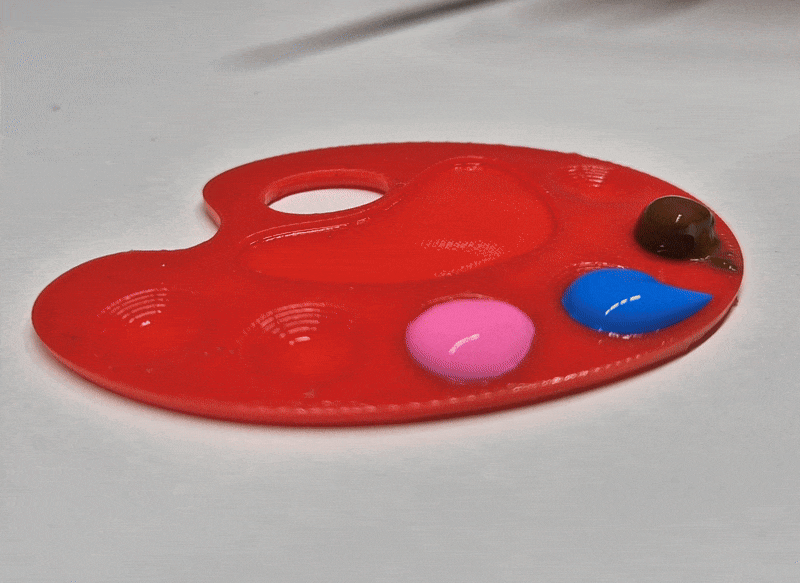 Paint Mixing Palette (Nail Art)