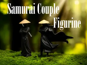 Samurai/Warrior Combat Figurine Set