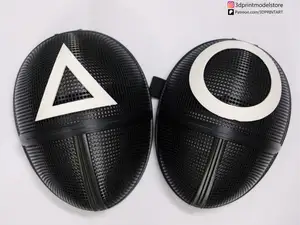 Squid Game Mask - Squid Game Soldier Cosplay Mask