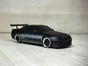 Nissan Skyline R34 GT-R Car model!